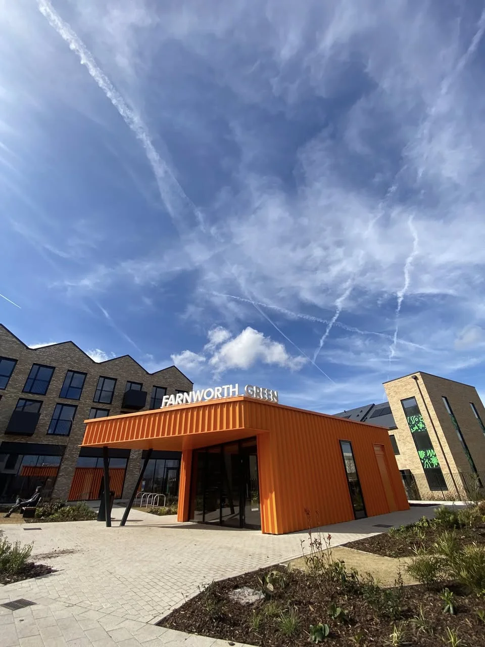 Cladding spraying, Manchester