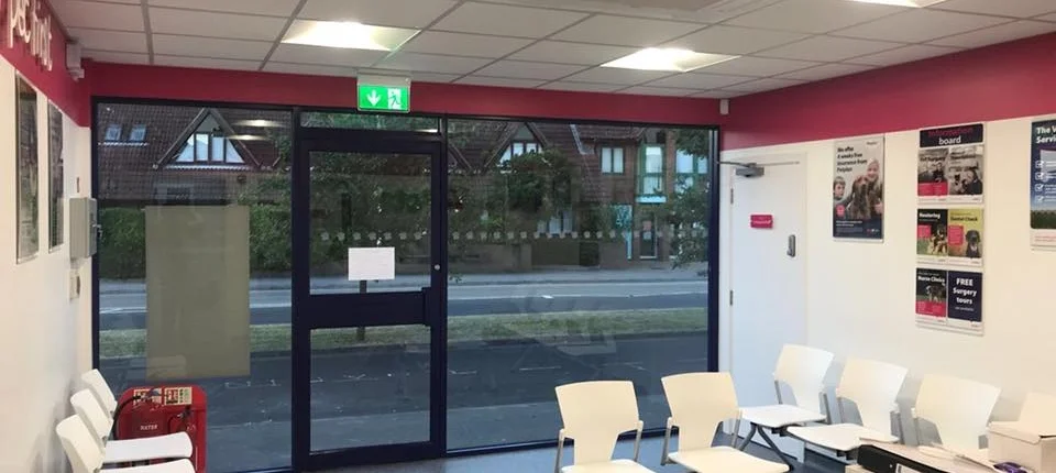 Shop front respraying, Manchester