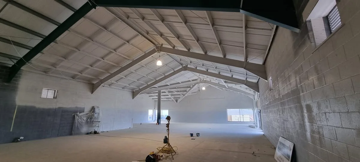 Structural metal paint spraying, Manchester