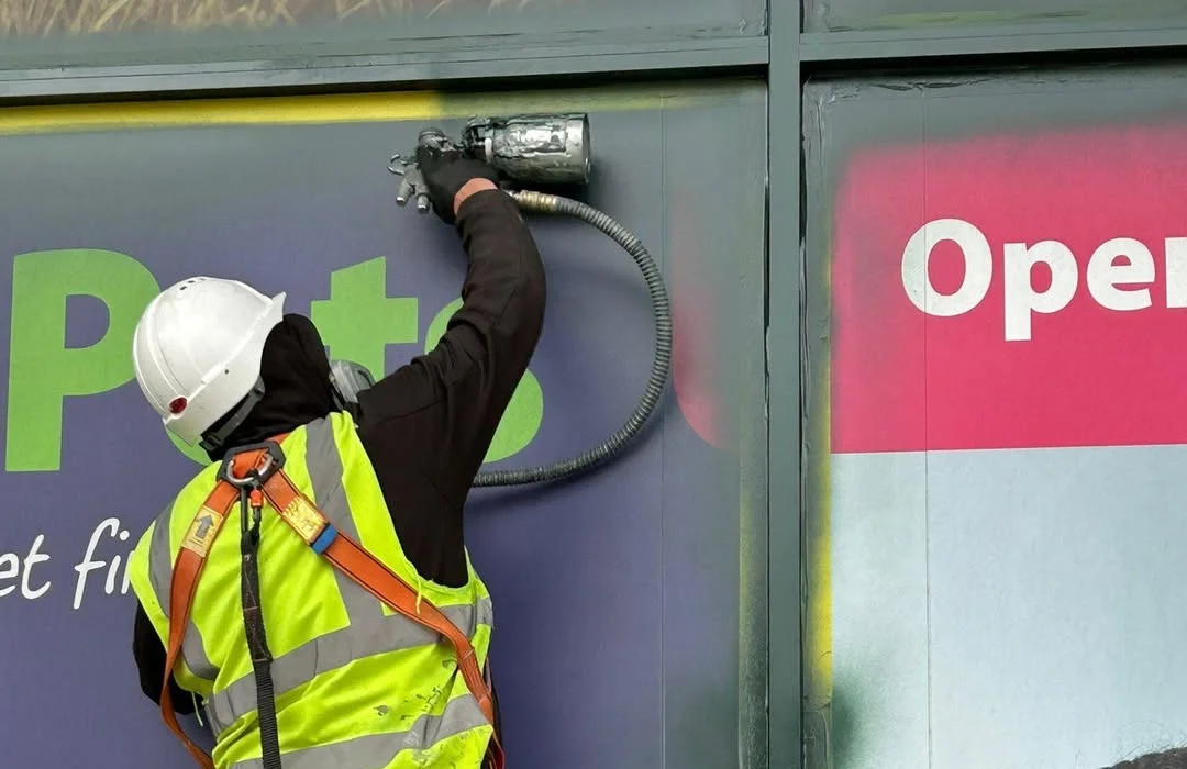 On-site paint spraying news