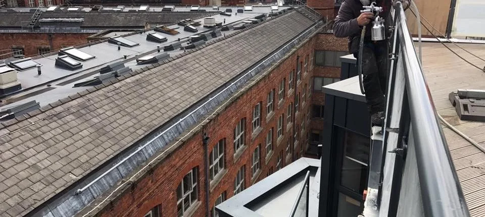 Balustrade Respray Ancoats Manchester