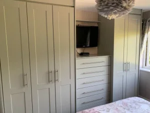 On-site paint spraying projects