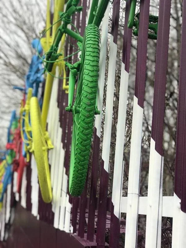 On-site paint spraying projects