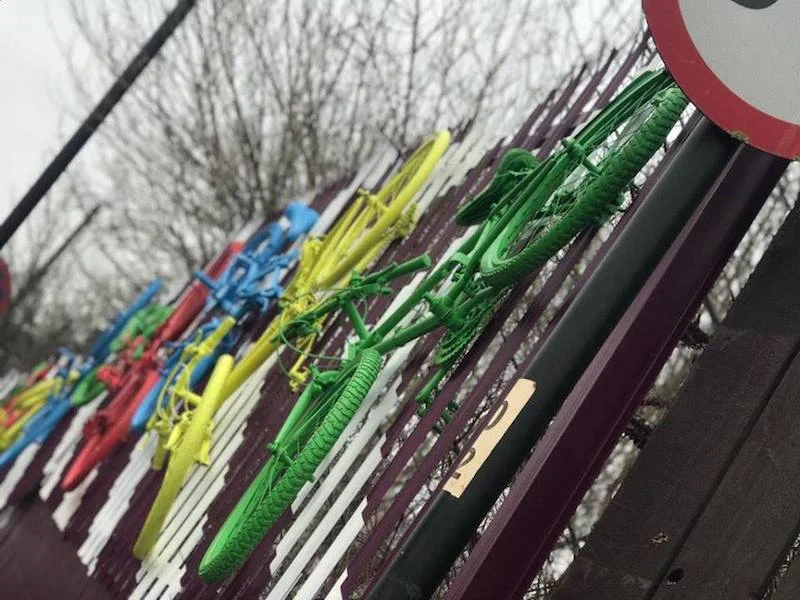 Bike And Fence Respray Manchester