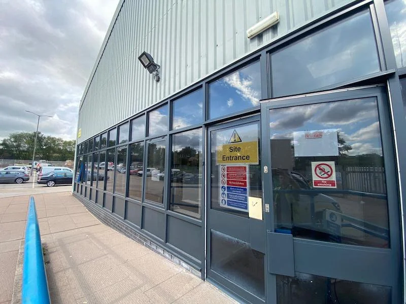 On-site paint spraying projects