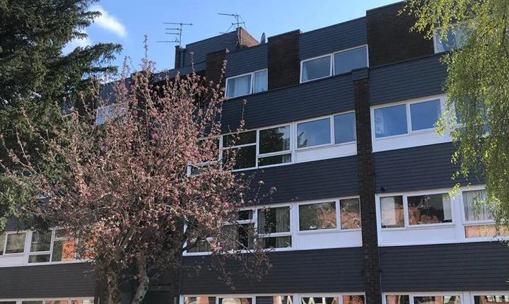 Cladding Respray Mayfair Court