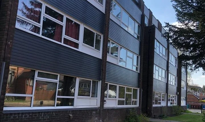 Cladding Respray Mayfair Court