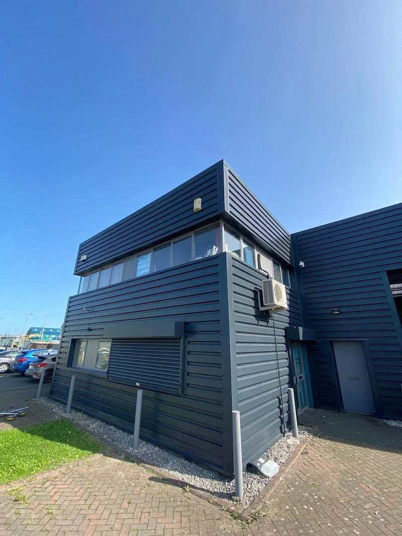 On-site paint spraying projects