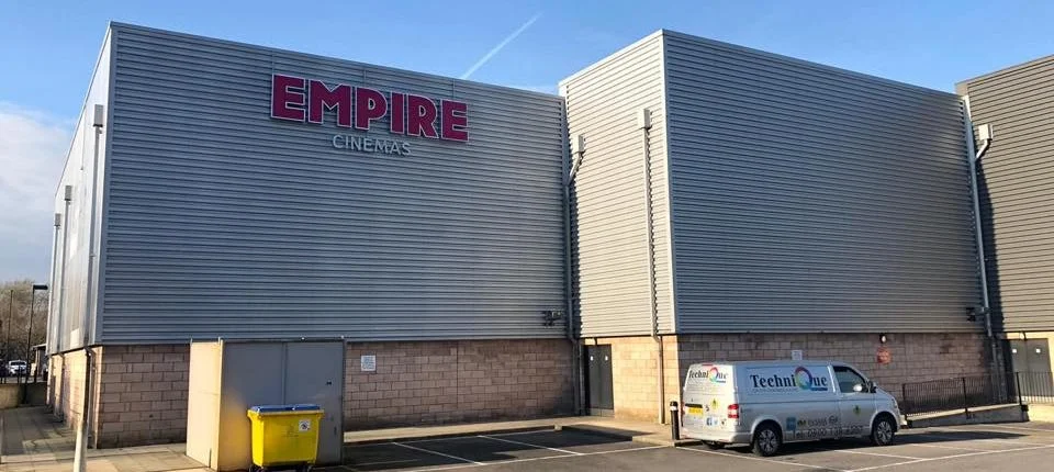 On-site paint spraying projects