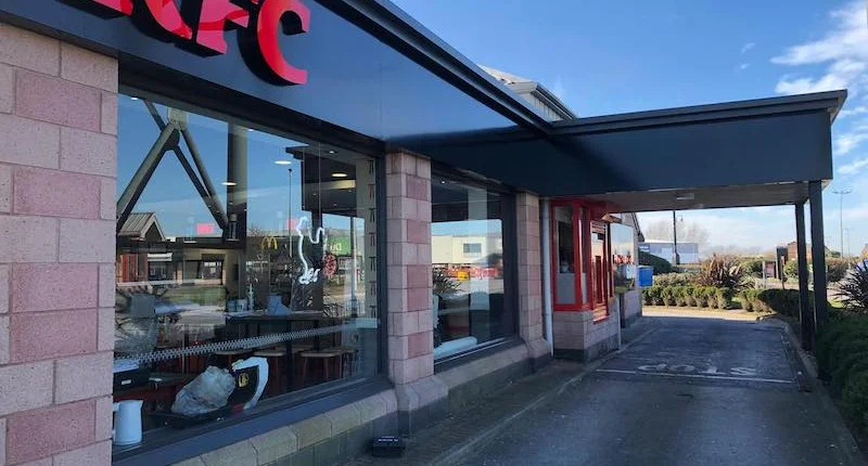 On-site paint spraying projects