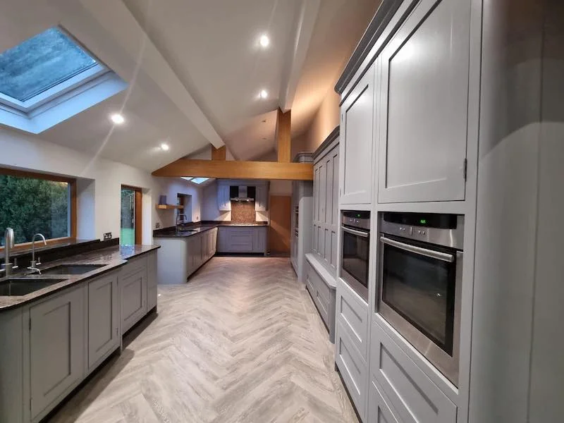 On-site paint spraying projects