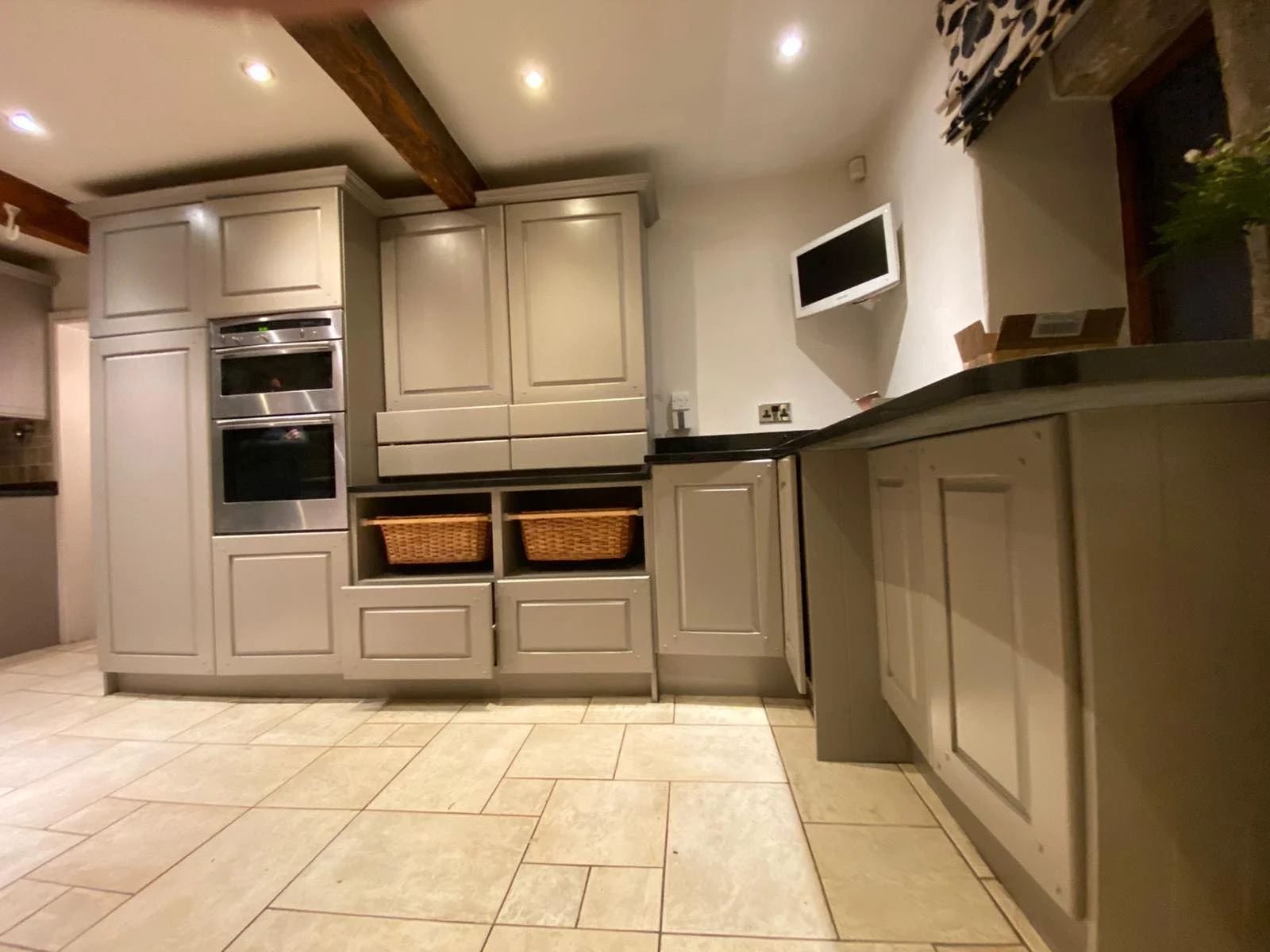 On-site paint spraying projects