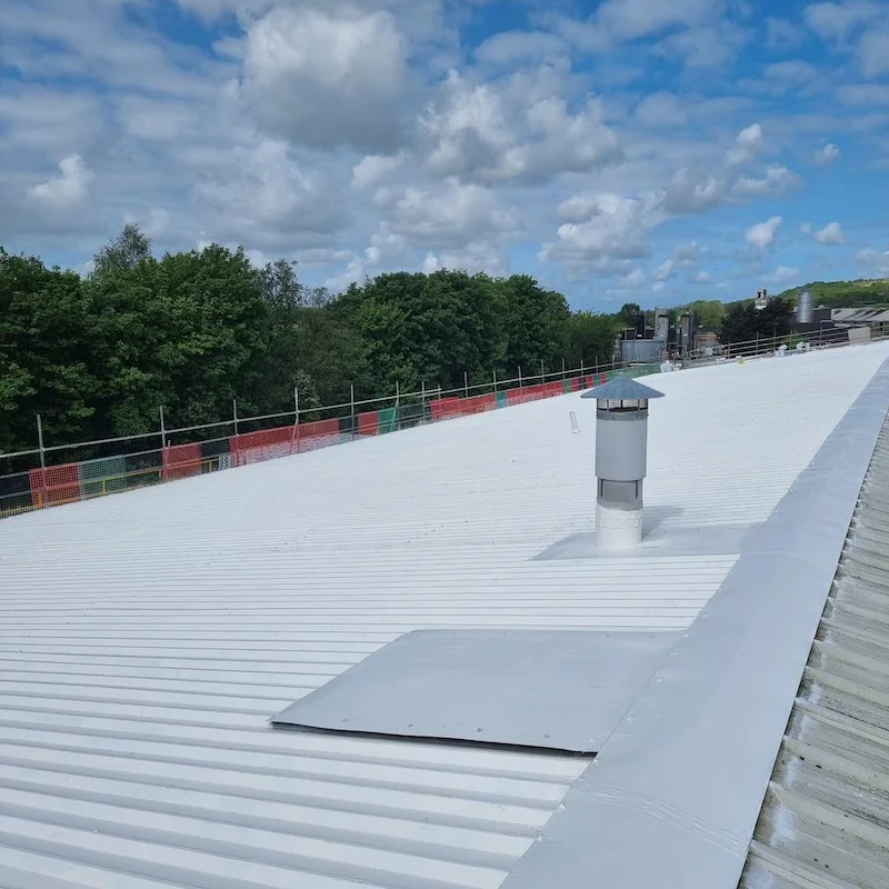 On-site paint spraying projects