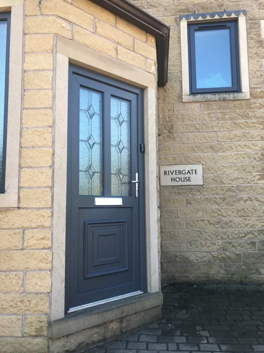 Entrance door respraying, Manchester