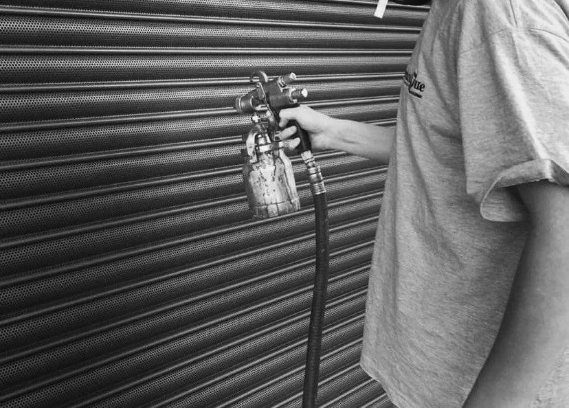 In house spray booth